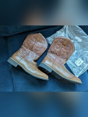 Brown Western Cowboy Boots EU 43 9.5 US